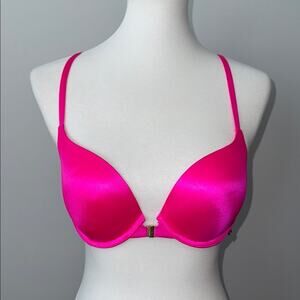 Victoria's Secret Very Sexy Push Up Vibrant Hot Pink Women's Bra 34